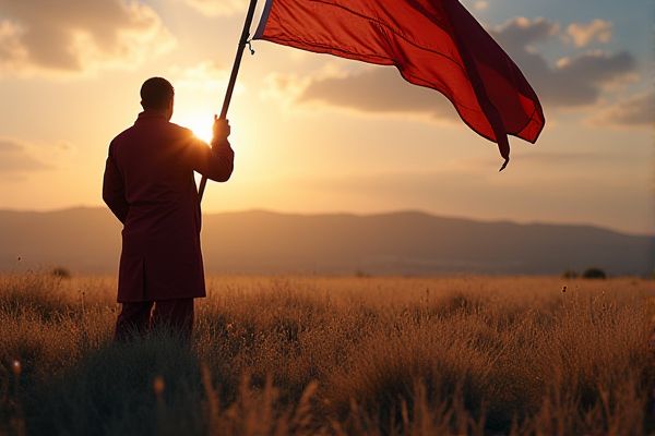 Prayer for the Flag Ceremony