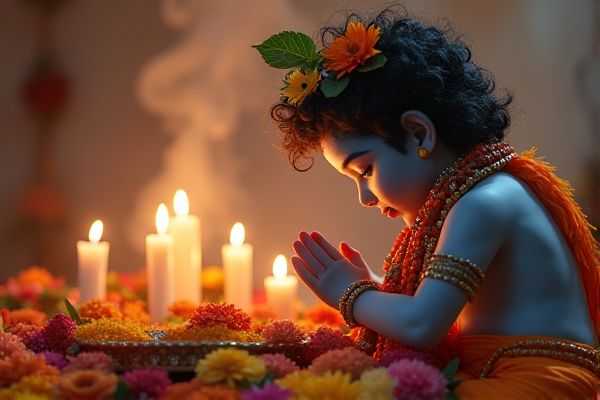 Prayer for Krishna Janmashtami