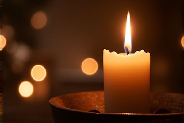 Prayer for Yahrzeit Candle in Hebrew